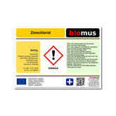 Zinnchlorid. Wasserfrei 100g BIOMUS - ChemMarkt.de